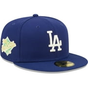 Men's New Era Royal Los Angeles Dodgers 1988 World Series Champions Citrus Pop UV 59FIFTY Fitted Hat