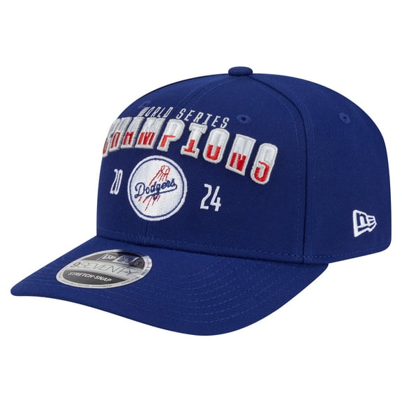Men's-New Era Royal Los Angeles Dodgers 2024 World Series Champions 9SEVENTY Adjustable Hat