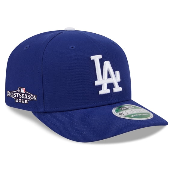 Men's New Era Royal Los Angeles Dodgers 2026 MLB Postseason Side Patch 9SEVENTY Adjustable Hat