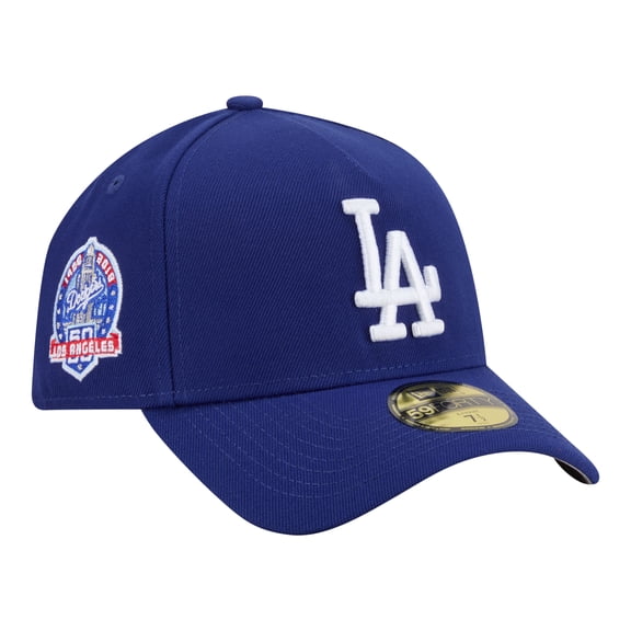 Men's New Era Royal Los Angeles Dodgers A-Frame 59FORTY Fitted Hat