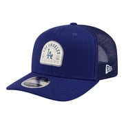 Mens New Era Royal Los Angeles Dodgers Contest 9SEVENTY Adjustable Trucker Hat