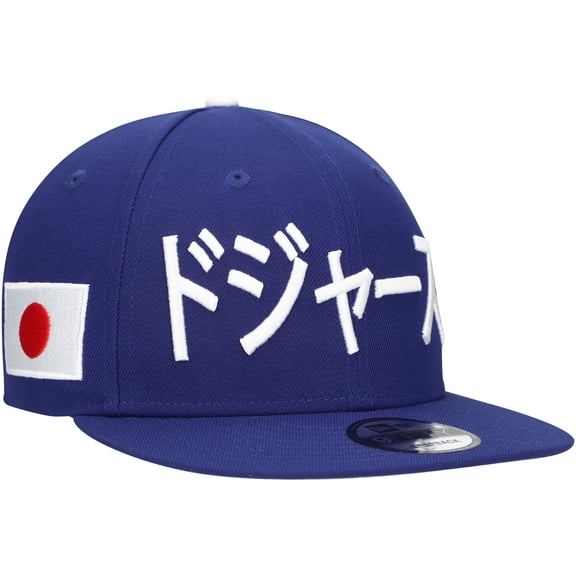 Men's New Era Royal Los Angeles Dodgers Kanji 9FIFTY Snapback Hat