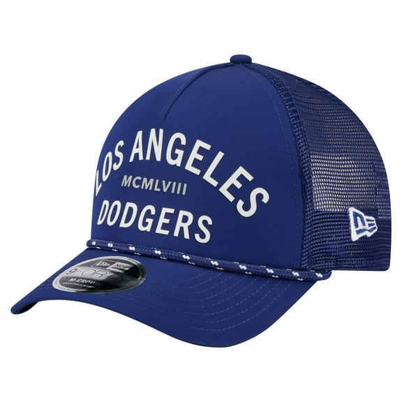 Men's-New Era Royal Los Angeles Dodgers Minimalist 9FORTY A-Frame Adjustable Hat