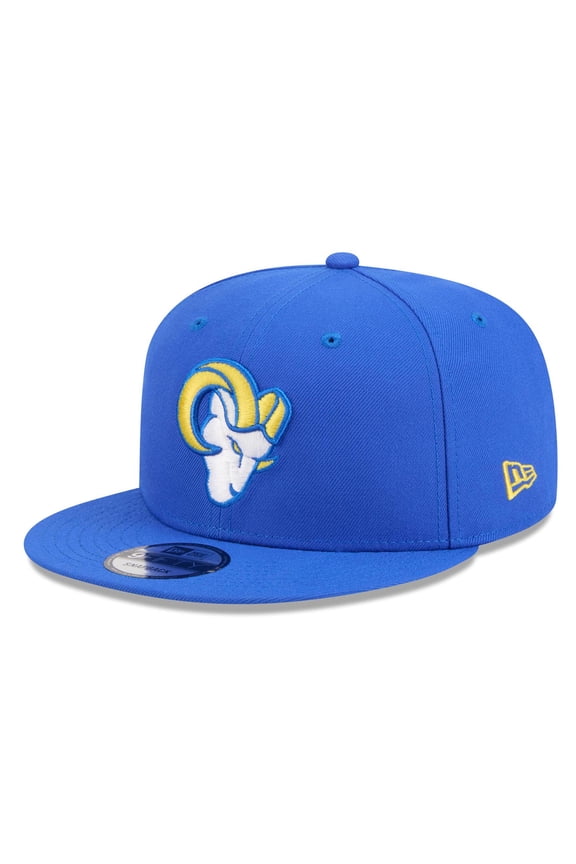 Men's New Era Royal Los Angeles Rams 9FIFTY Snapback Hat