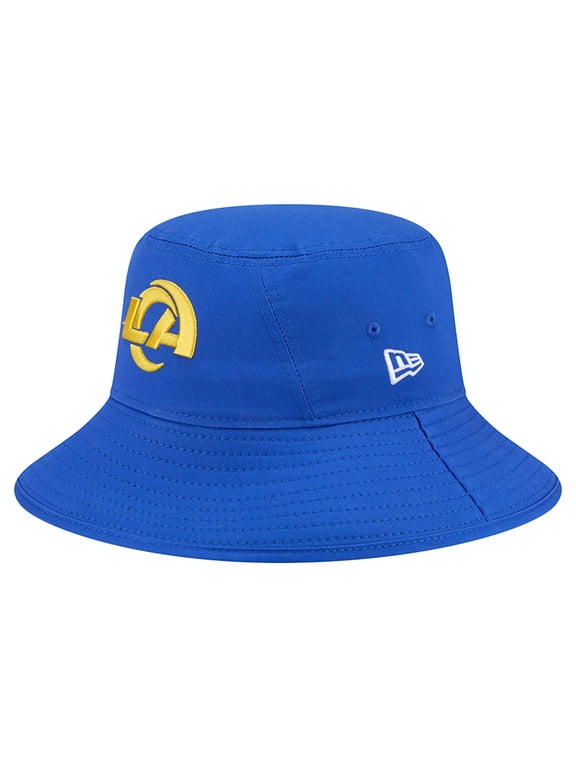 Men's New Era Royal Los Angeles Rams Main Bucket Hat