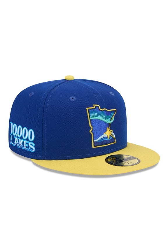 Men's New Era Royal Minnesota Twins 2024 City Connect 59FIFTY Fitted Hat