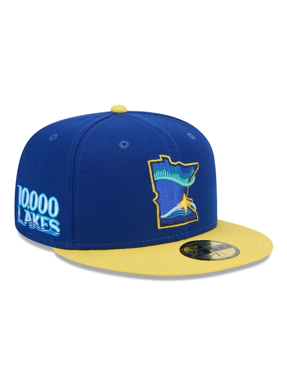 Men's New Era Royal Minnesota Twins 2024 City Connect 59FIFTY Fitted Hat