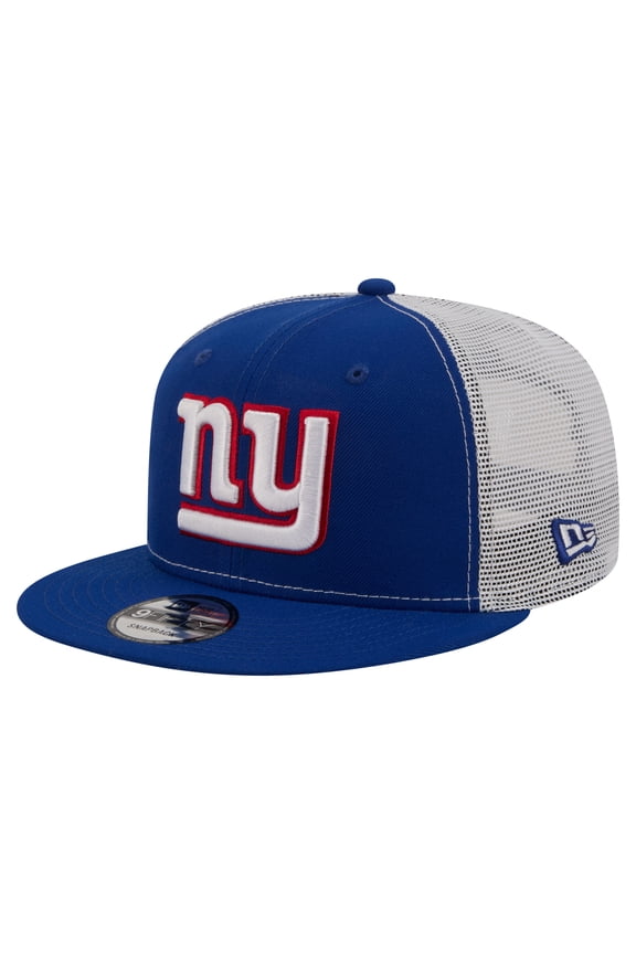 Men's New Era  Royal New York Giants Core Team 9FIFTY Trucker Snapback Hat