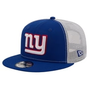 Mens New Era Royal New York Giants Core Team 9FIFTY Trucker Snapback Hat