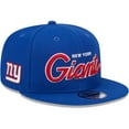 thumbnail image 1 of Men's New Era Royal New York Giants Main Script 9FIFTY Snapback Hat, 1 of 6