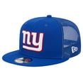 thumbnail image 1 of Men's New Era Royal New York Giants Main Trucker 9FIFTY Snapback Hat, 1 of 6