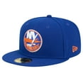 thumbnail image 1 of Men's New Era  Royal New York Islanders Core 59FIFTY Fitted Hat, 1 of 6
