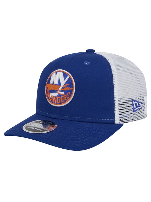 Men's New Era Royal New York Islanders Core Trucker 9SEVENTY Stretch-Snap Hat