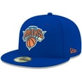 thumbnail image 1 of Men's New Era Royal New York Knicks Official Team Color 59FIFTY Fitted Hat, 1 of 6