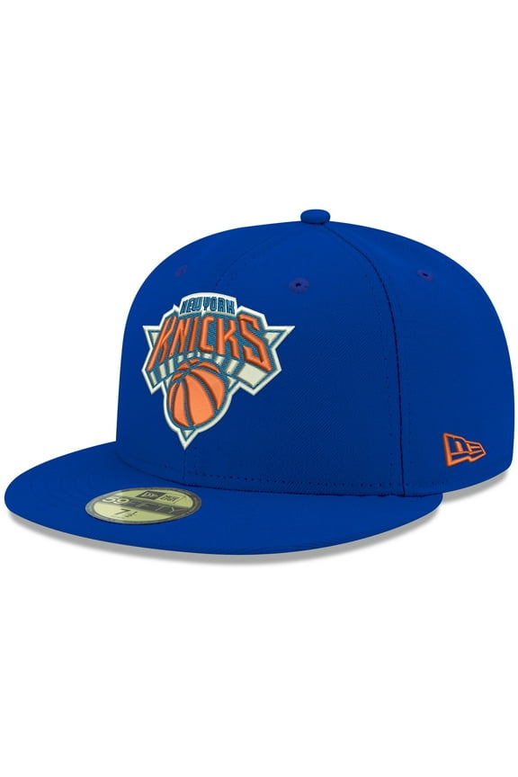 Men's New Era Royal New York Knicks Official Team Color 59FIFTY Fitted Hat