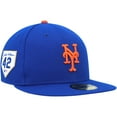 thumbnail image 1 of Men's New Era Royal New York Mets 2024 Jackie Robinson Day 59FIFTY Fitted Hat, 1 of 6