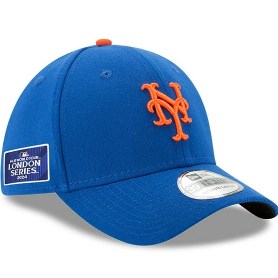 Men's New Era Royal New York Mets 2024 MLB World Tour London Series 39THIRTY Flex Hat
