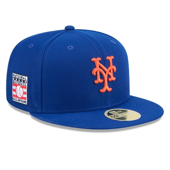 Men's New Era Royal New York Mets Baseball Hall of Fame 59FIFTY Fitted Hat