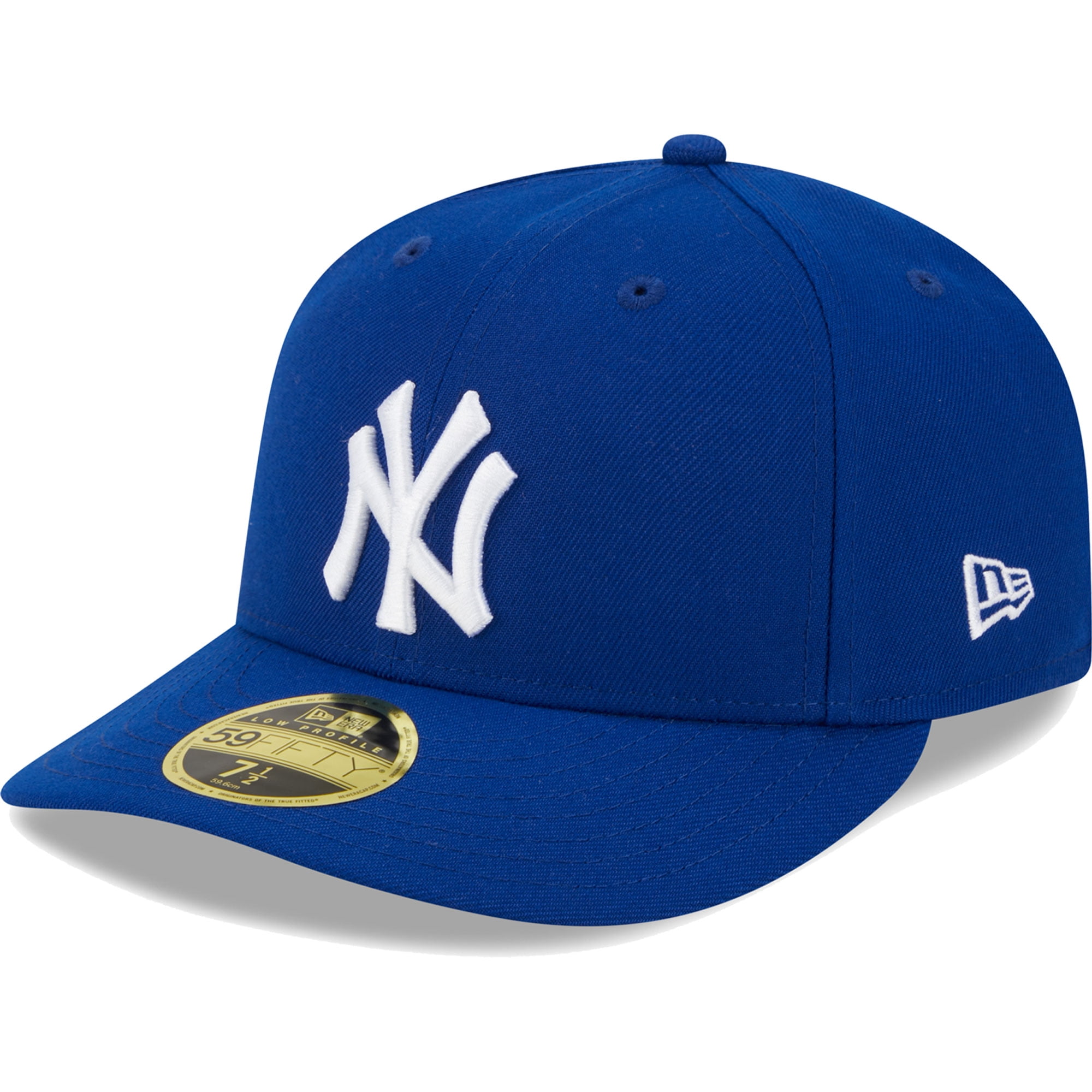 Men's New Era Royal New York Yankees White Logo-Low Profile