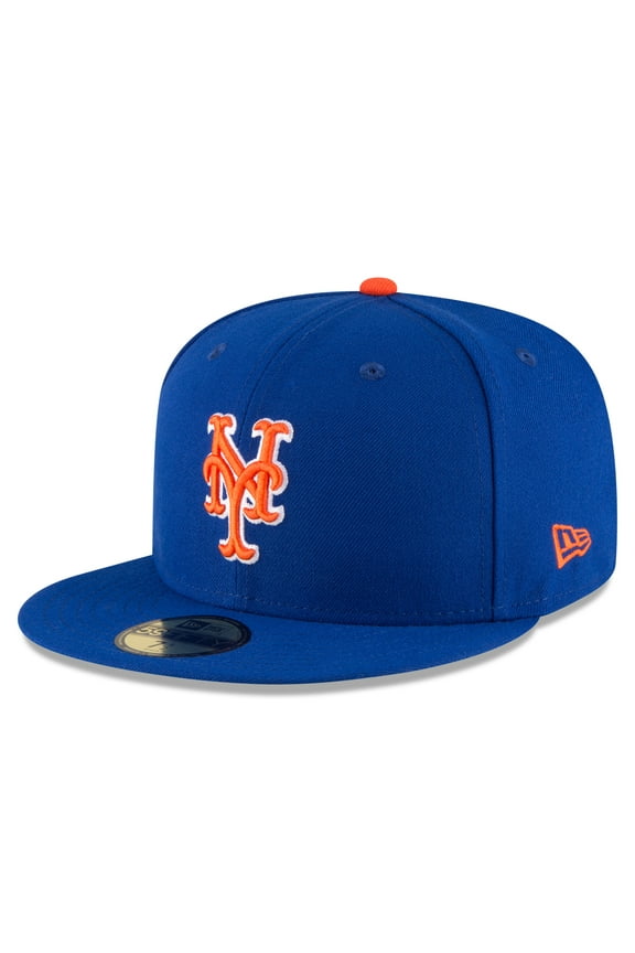 Men's New Era Royal/Orange New York Mets Authentic Collection On Field 59FIFTY Fitted Hat