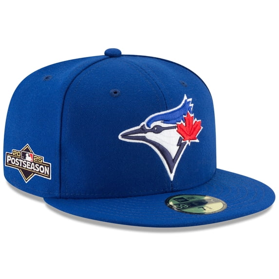 Men's New Era Royal/Powder Blue Toronto Blue Jays 2025 MLB Postseason Side Patch 59FIFTY Fitted Hat