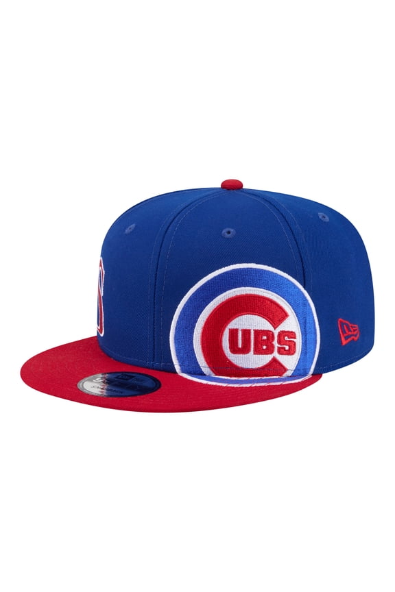 Men's New Era Royal/Red Chicago Cubs Stretched Two-Tone 9FIFTY Adjustable Hat