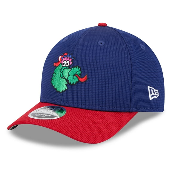 Men's New Era Royal/Red Philadelphia Phillies 2025 Batting Practice 9FORTY M-Crown Adjustable Hat