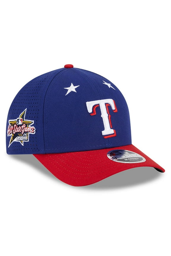 Men's New Era Royal/Red Texas Rangers 2025 MLB All-Star Game 9FORTY M-Crown Adjustable Hat