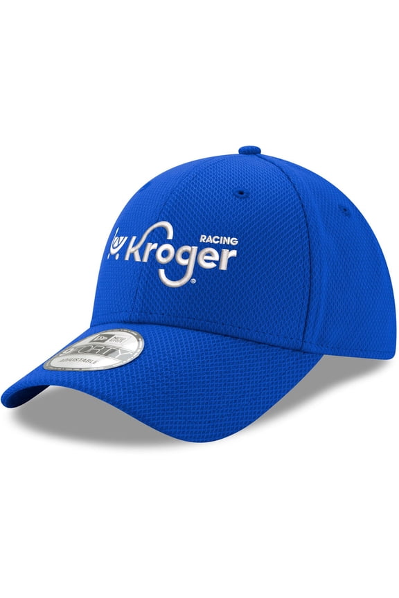 Men's New Era Royal Ricky Stenhouse Jr. Kroger 9FORTY Snapback Adjustable Hat