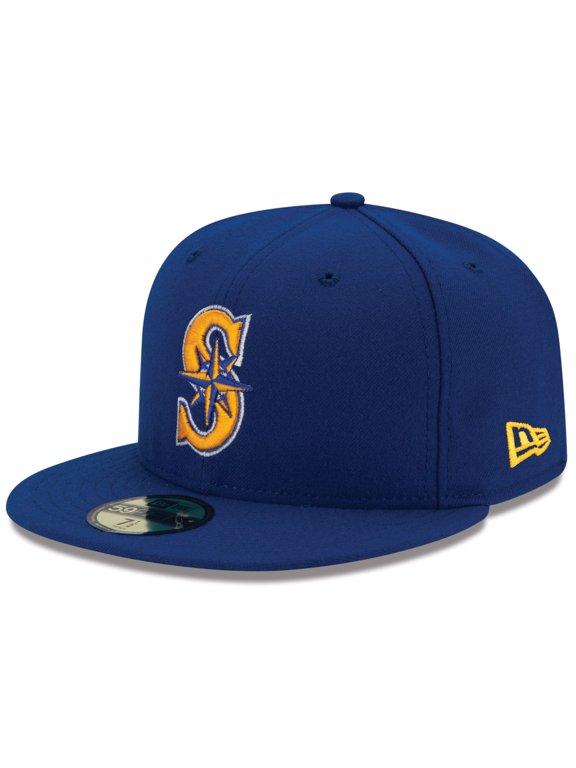 Men's New Era Royal Seattle Mariners Alternate 2 Authentic On Field 59FIFTY Fitted Hat