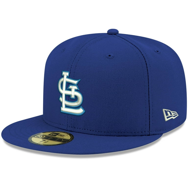 Men's New Era Royal St. Louis Cardinals White Logo 59FIFTY Fitted