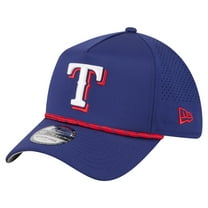 Men's New Era  Royal Texas Rangers 39THIRTY A-Frame Perforated Flex Hat