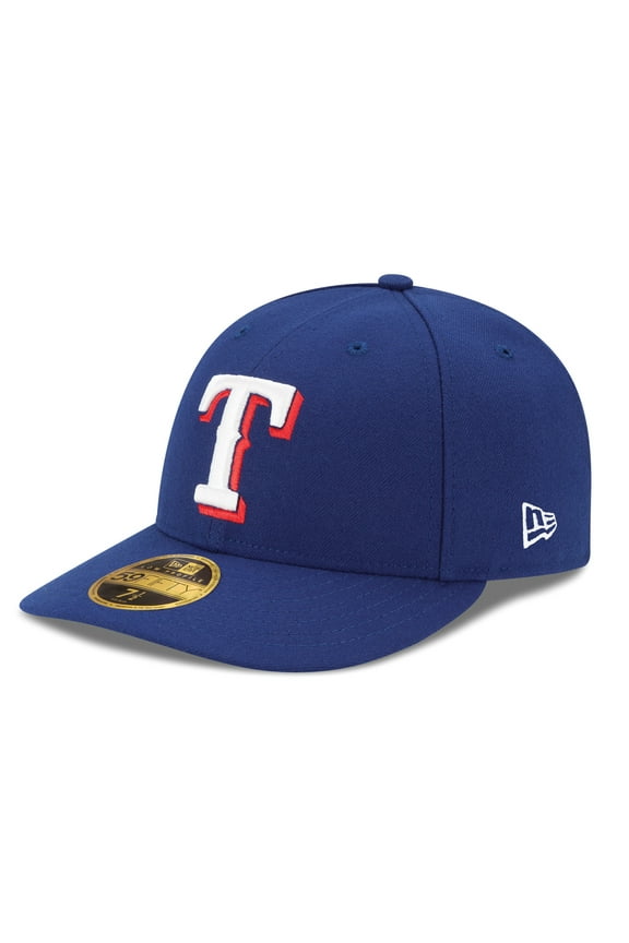 Men's New Era Royal Texas Rangers Game Authentic Collection On-Field Low Profile 59FIFTY Fitted Hat