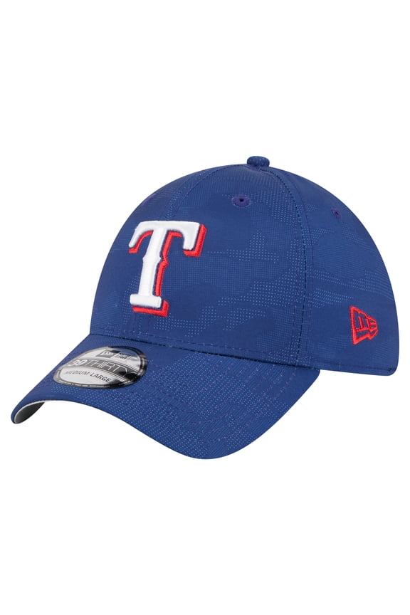 Men's New Era Royal Texas Rangers Tonal Camo 39THIRTY Flex Hat