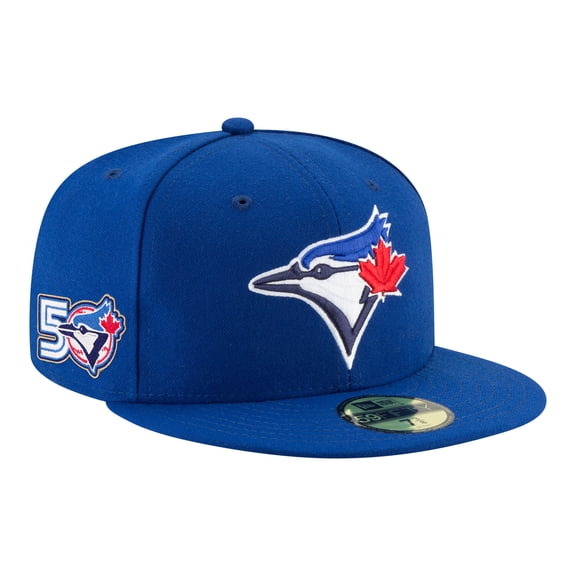 Men's New Era Royal Toronto Blue Jays 50th Season 59FIFTY Fitted Hat