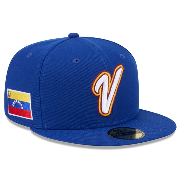 Men's New Era Royal Venezuela Baseball 2026 World Baseball Classic 59FIFTY Fitted Hat