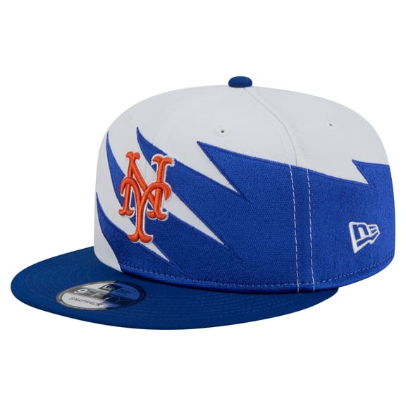 Men's New Era Royal/White New York Mets Jagged 9FIFTY Snapback Hat