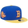 thumbnail image 1 of Men's New Era  Royal/Yellow Boston Red Sox Empire 59FIFTY Fitted Hat, 1 of 5