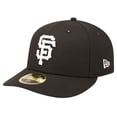 thumbnail image 1 of Men's New Era Black San Francisco Giants Low Profile 59FIFTY Fitted Hat, 1 of 5