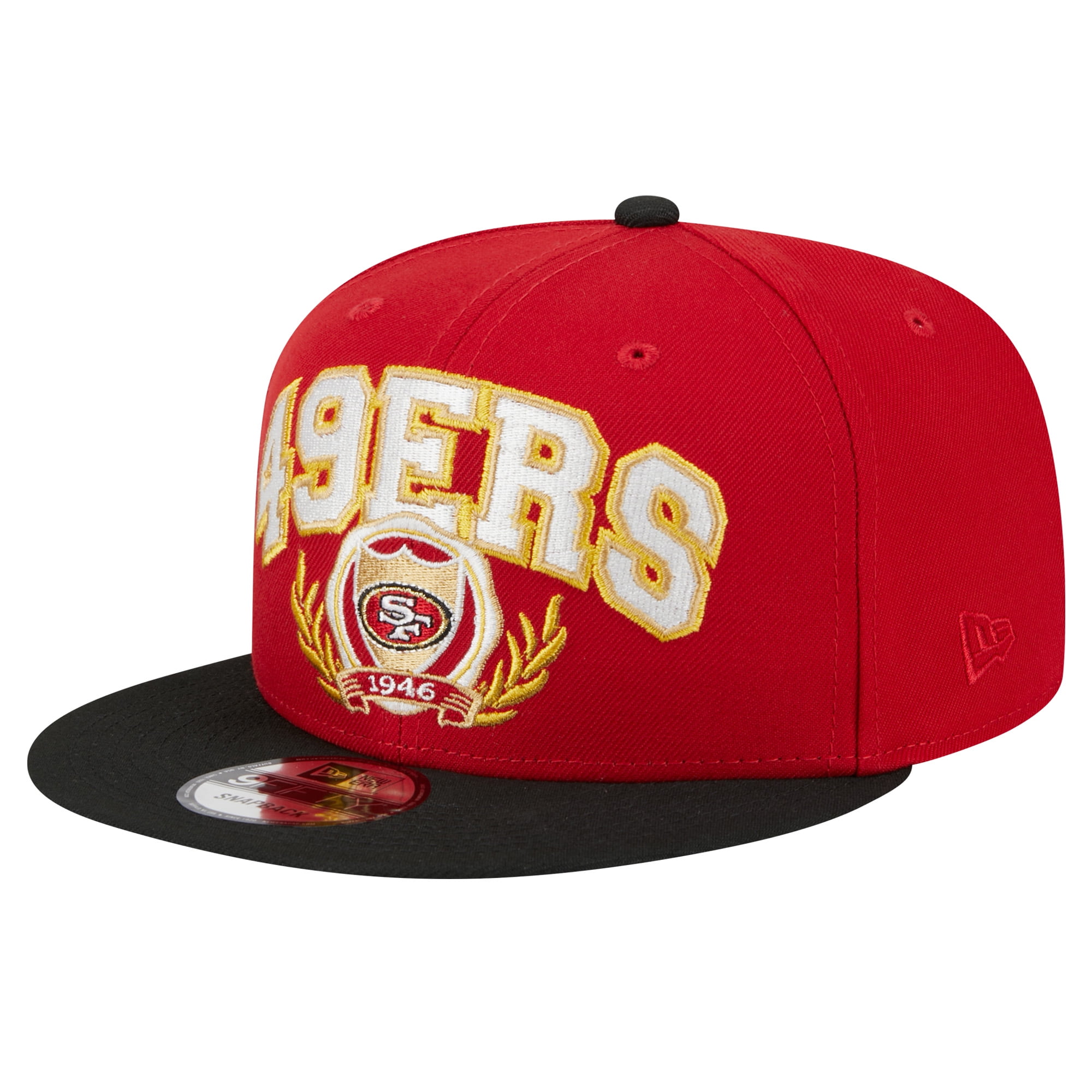 Casquette New Era 49ers San Francisco – Taille 7 – Noir/Bordeaux – Officielle NFL