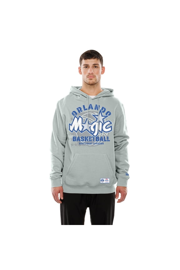 Men's New Era Silver Orlando Magic 2025/26 City Edition Fleece Hoodie