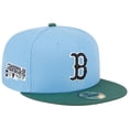 thumbnail image 1 of Men's New Era  Sky Blue/Cilantro Boston Red Sox 2007 World Series 59FIFTY Fitted Hat, 1 of 6