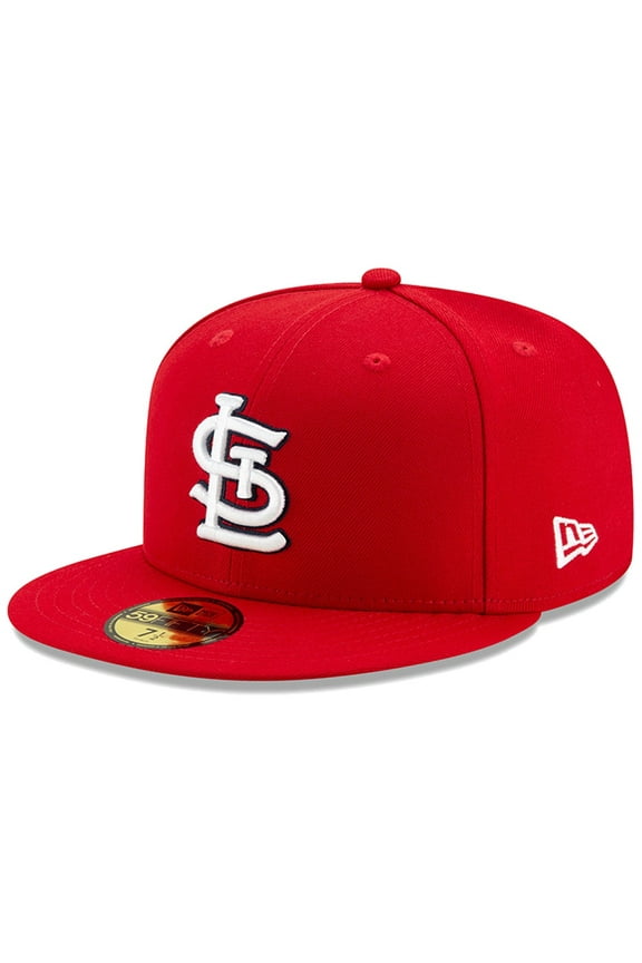 Men's New Era St. Louis Cardinals Red On-Field Authentic Collection 59FIFTY Fitted Hat