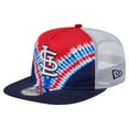 thumbnail image 1 of Men's New Era St. Louis Cardinals Tie-Dye Golfer Trucker Adjustable Hat, 1 of 6
