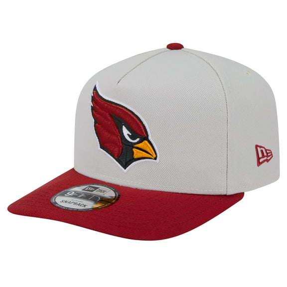 Men's New Era Stone Arizona Cardinals Decent 9FIFTY A-Frame Snapback Hat