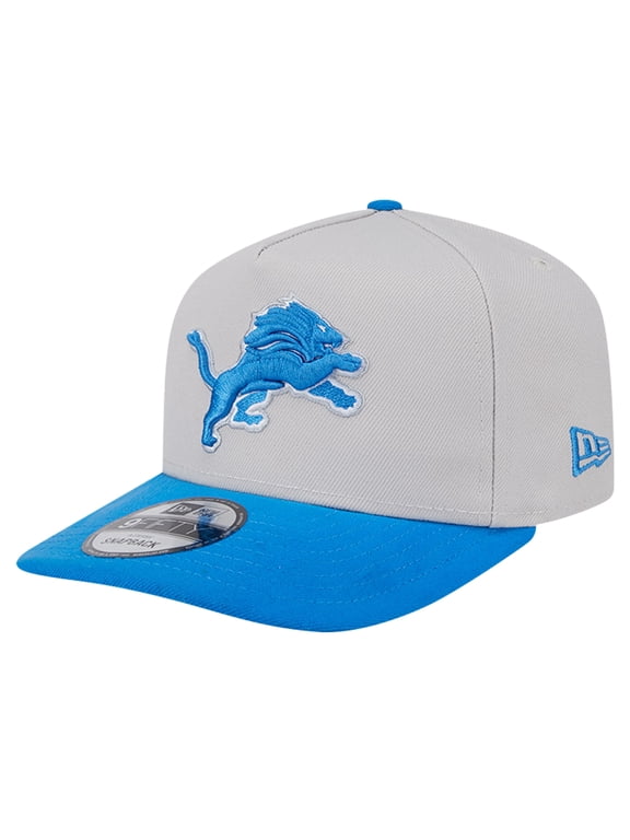 Men's New Era Stone Detroit Lions Decent 9FIFTY A-Frame Snapback Hat