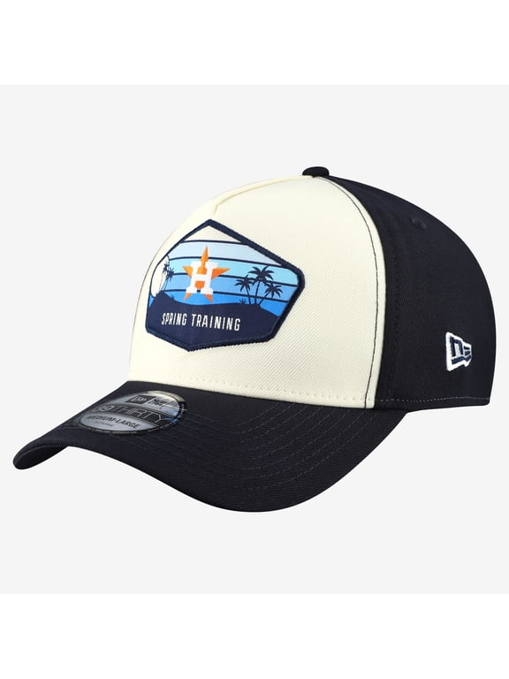 Men's New Era Stone Houston Astros 2026 Spring Training Fan Pack Gradient 39THIRTY Flex Hat