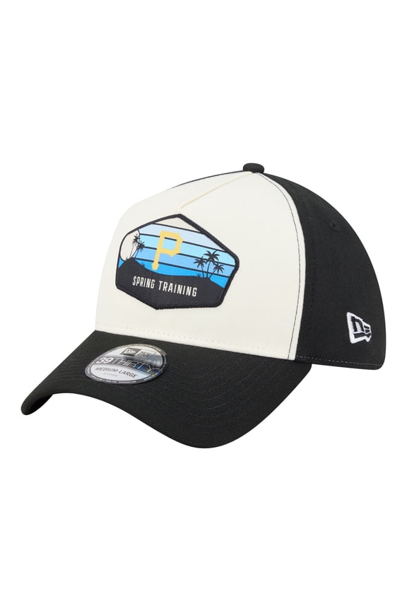 Men's New Era Stone Pittsburgh Pirates 2026 Spring Training Fan Pack Gradient 39THIRTY Flex Hat