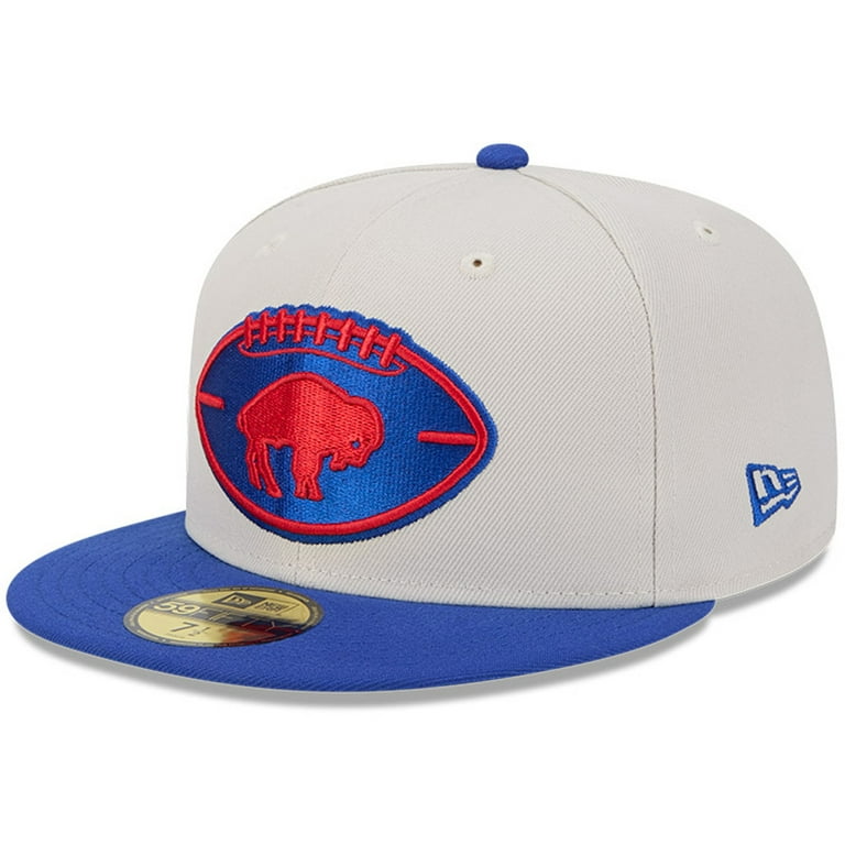 Men's New Era Stone/Royal Buffalo Bills 2024 Sideline Historic