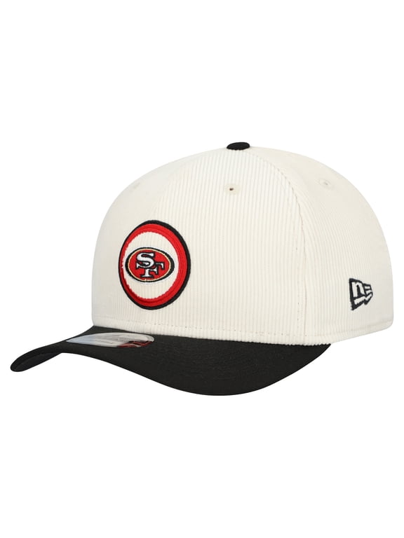 Men's New Era Stone San Francisco 49ers Loyal Corduroy 9SEVENTY Adjustable Hat